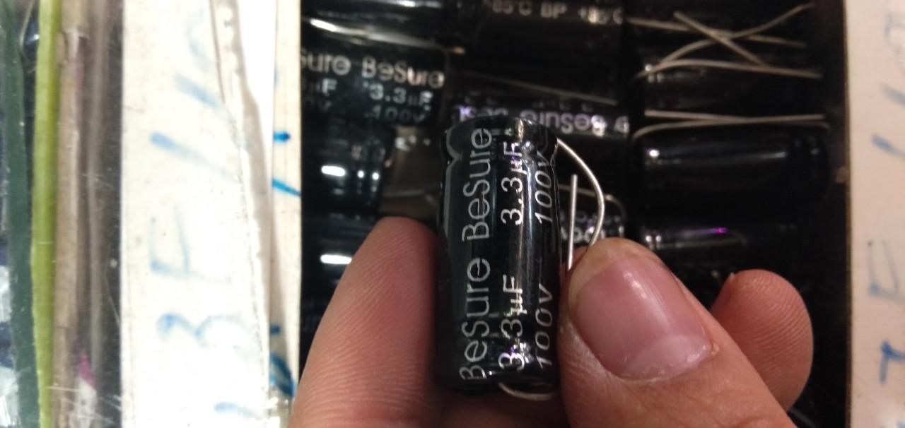 10 tụ 3.3uf 100v