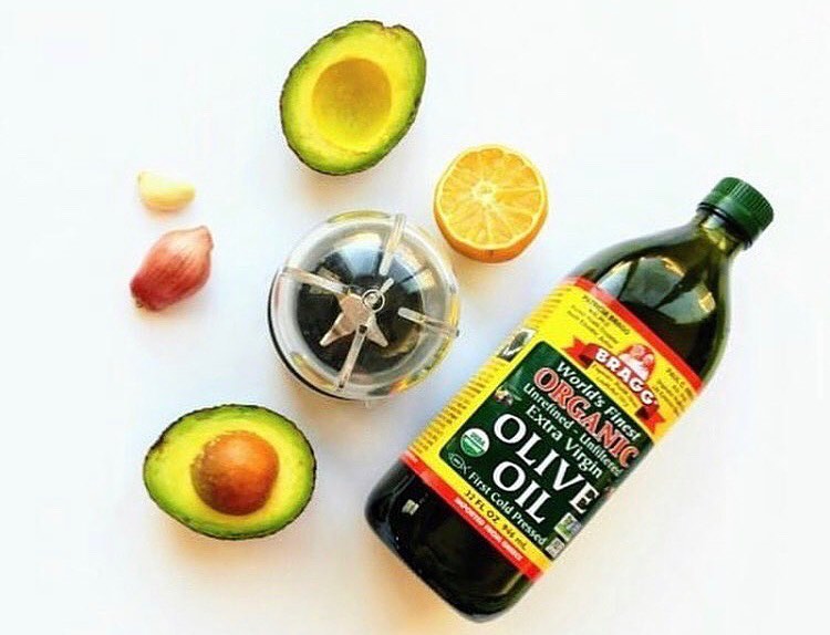 Dầu ô liu hữu cơ ép lạnh Bragg Olive Oil 473ml