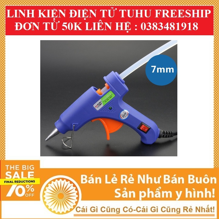 Súng bắn keo nến 20w 220vac - 7mm