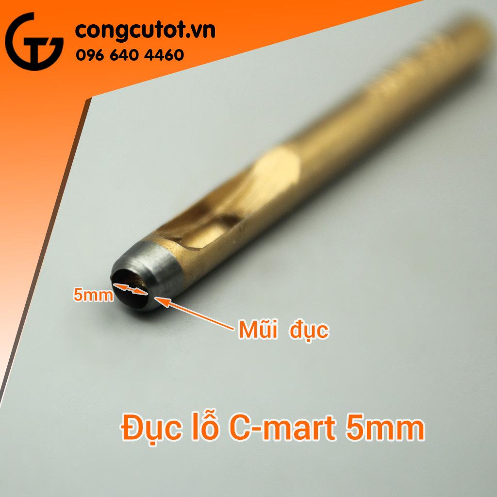 Đầu đục lỗ tròn C-MART size tùy chọn