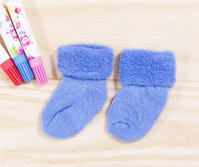 Combo 3 Đôi Vớ Len Mềm Cho Bé Sơ Sinh