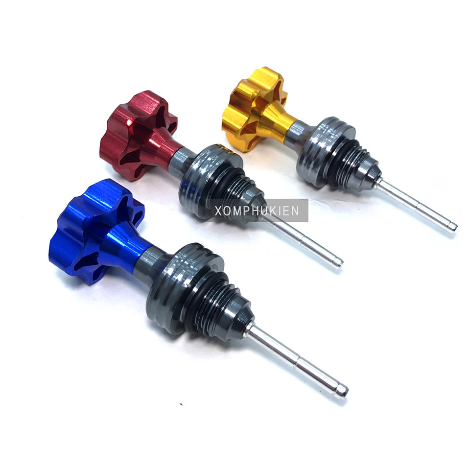 Ty thăm nhớt dài cnc gắn xe máy