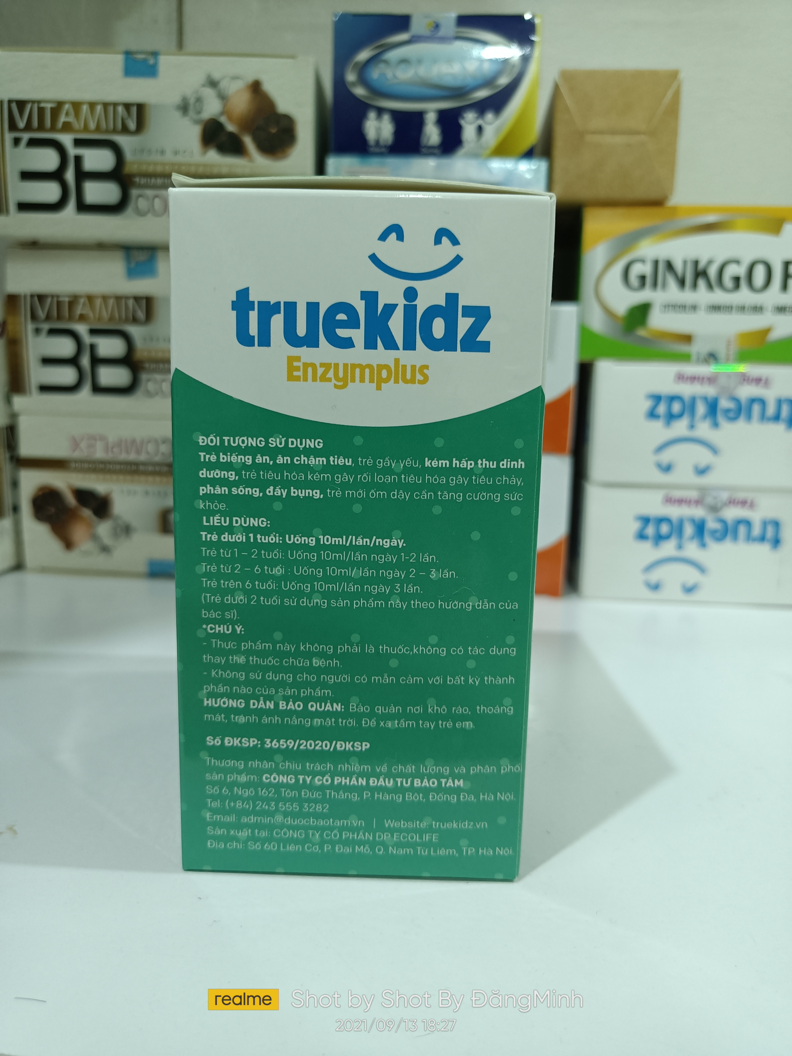 TPCN- TRUKIDZ enzymplus- Siro ăn ngon cho bé