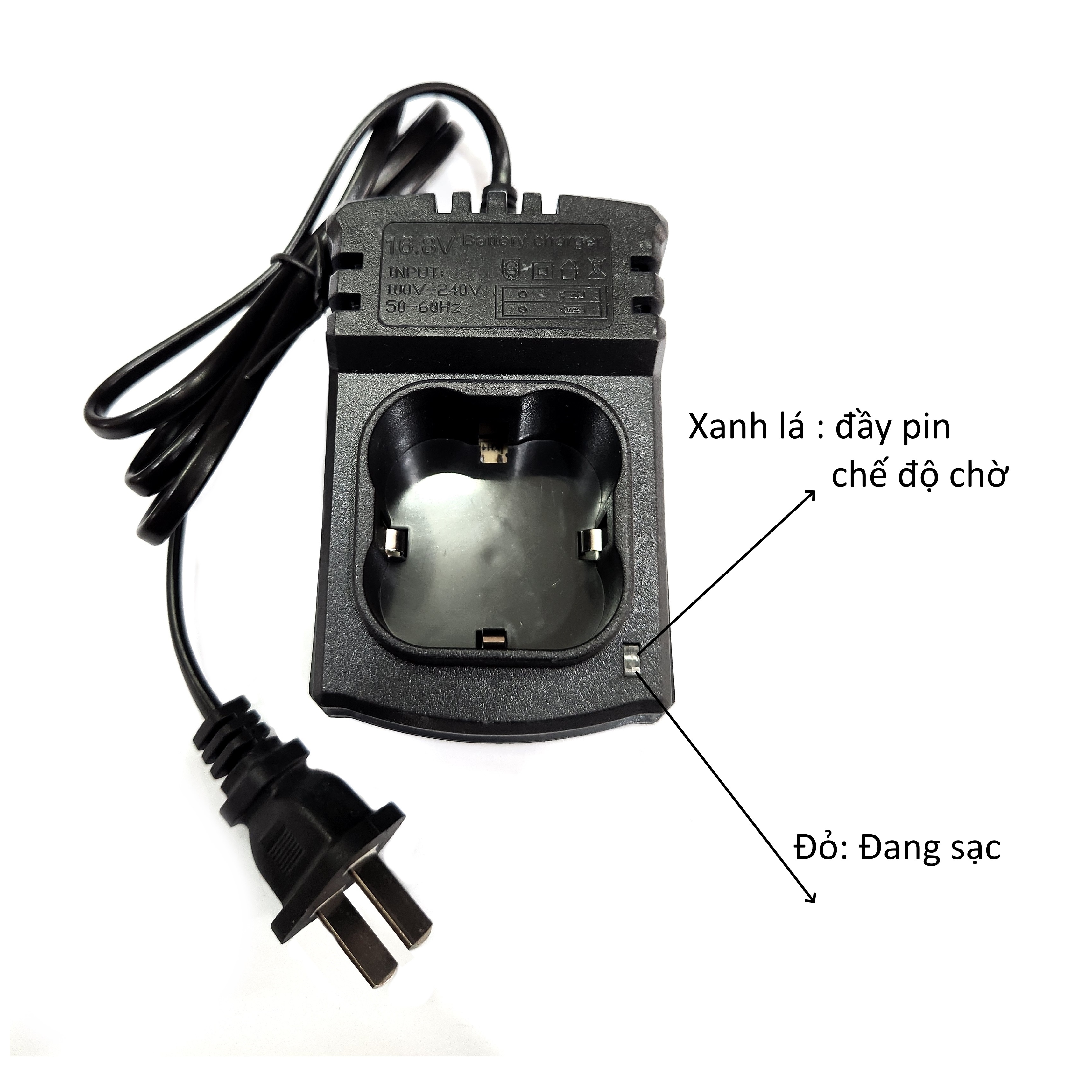 ĐẾ SẠC PIN MÁY KHOAN, MÁY VẶN VÍT 16.8V