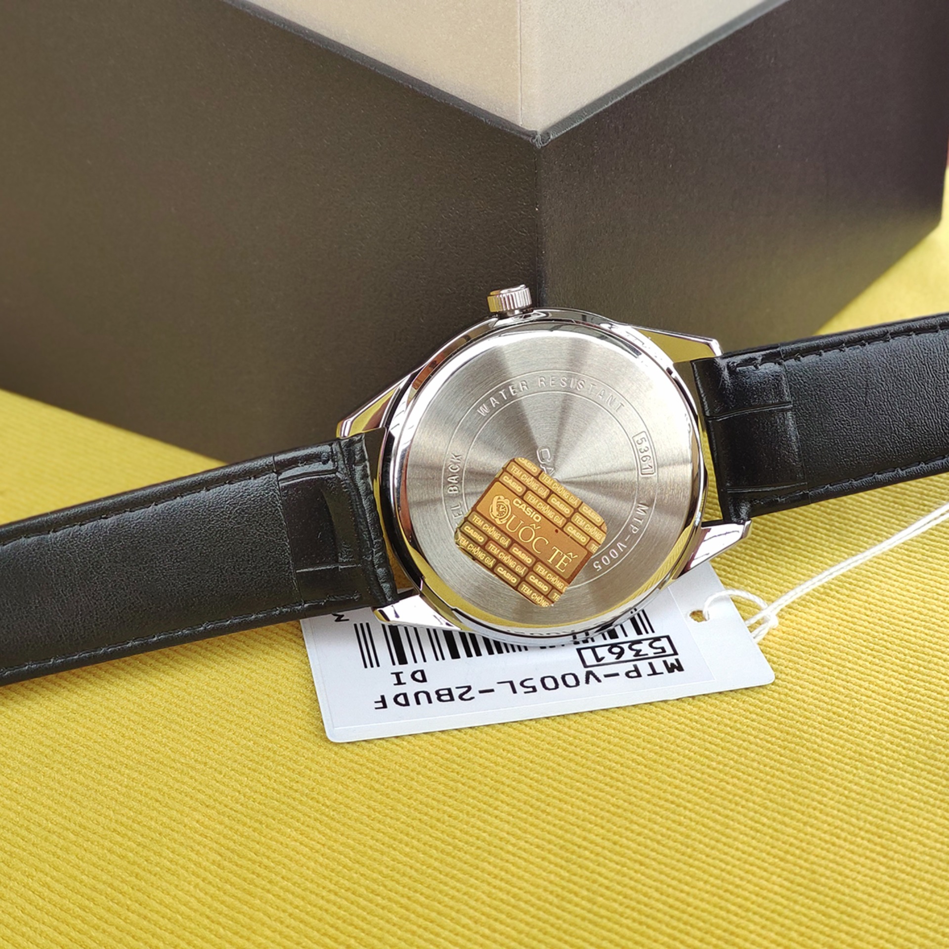 Đồng Hồ Nam Dây Da Casio MTP-V005L-7B3UDF