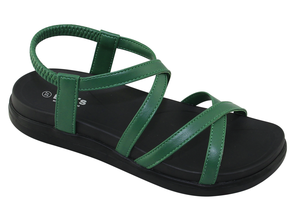 Sandal đế bằng nữ Bita's SHANA.04 (Nâu + Đen + Kem + Trắng + Xanh lá)
