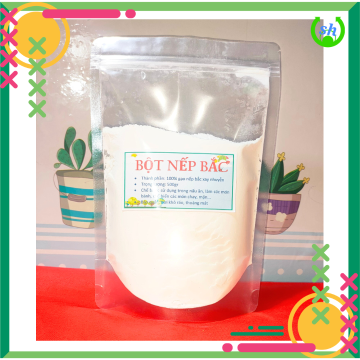 [HCM]Bột nếp bắc - 500gr - bột lá khúc khô