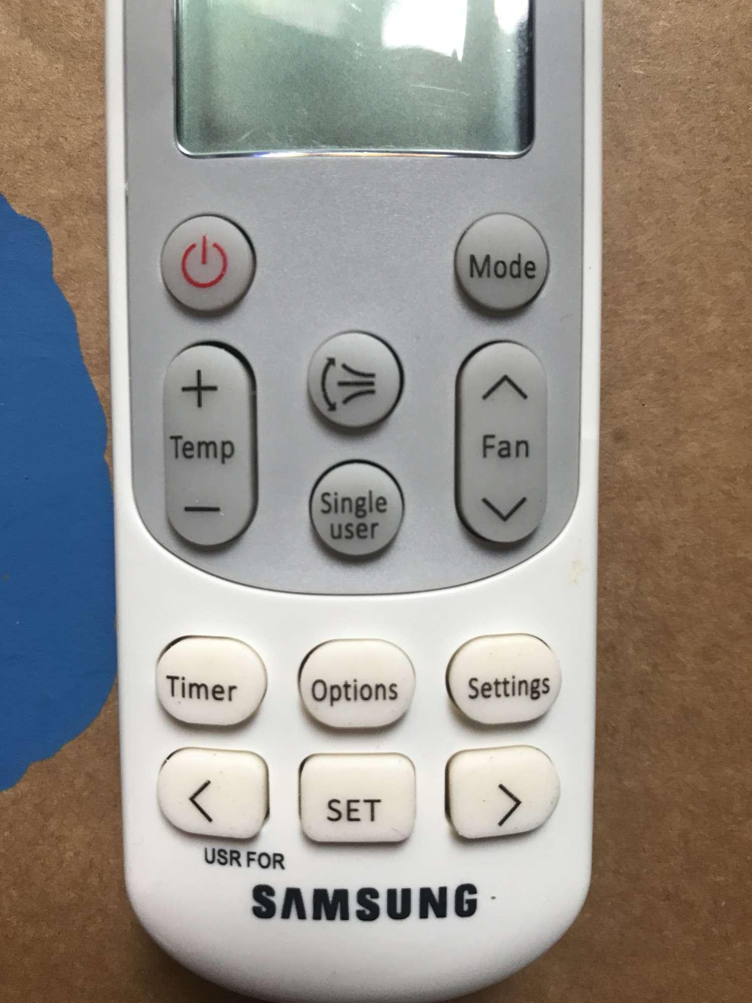 Điều khiển điều hòa Samsung (mẫu 2)