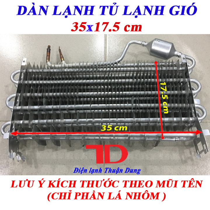 Dàn lạnh tủ quạt gió, dàn lạnh dành cho quạt gió tủ lạnh samsung - điện lạnh thuận dung