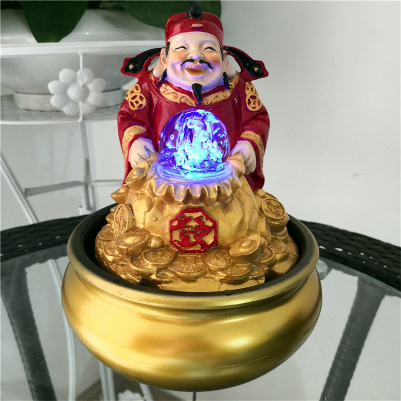 Thác nước phong thuỷ Thần Tài