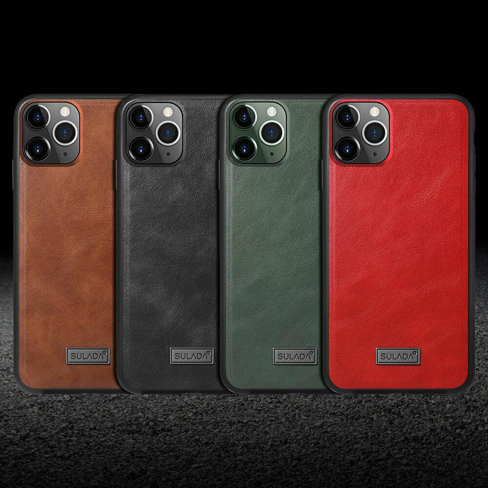 Ốp Lưng Da cổ điển SULADA cho iPhone 11, 11 Pro , 11 Pro Max, 12 , 12 Pro, 12 Pro Max , 12 mini 5.4