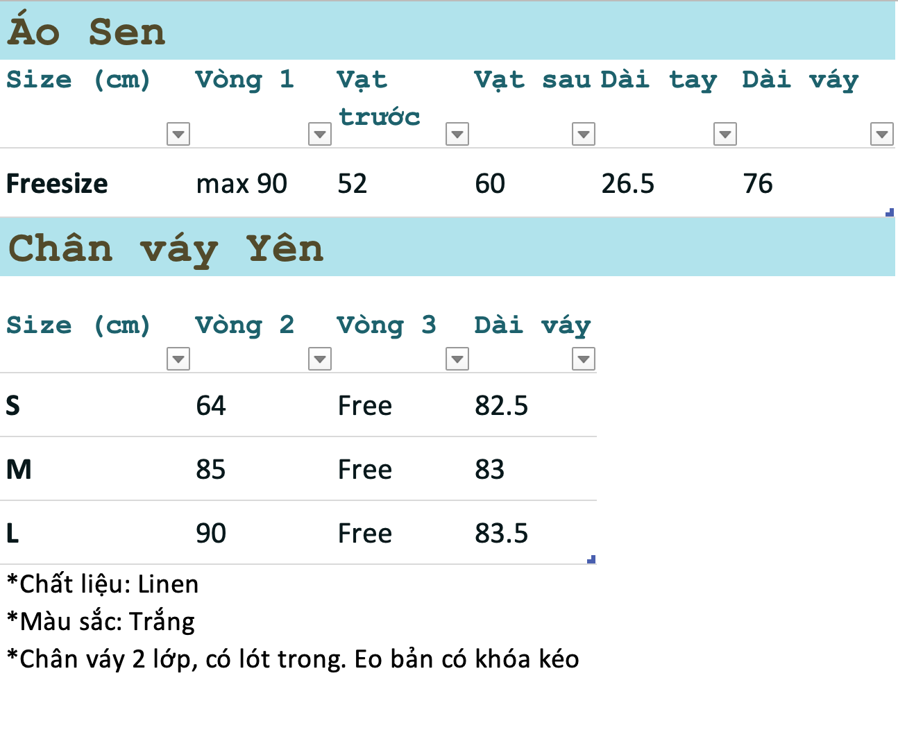 𝐒𝐞𝐭 𝐀́𝐨 𝐒𝐞𝐧 𝐯𝐚̀ 𝐂𝐡𝐚̂𝐧 𝐕𝐚́𝐲 𝐘𝐞̂𝐧 - Áo Cổ Sen và Chân váy Linen Cạp Cao SALOM (Ảnh thật chính chủ)