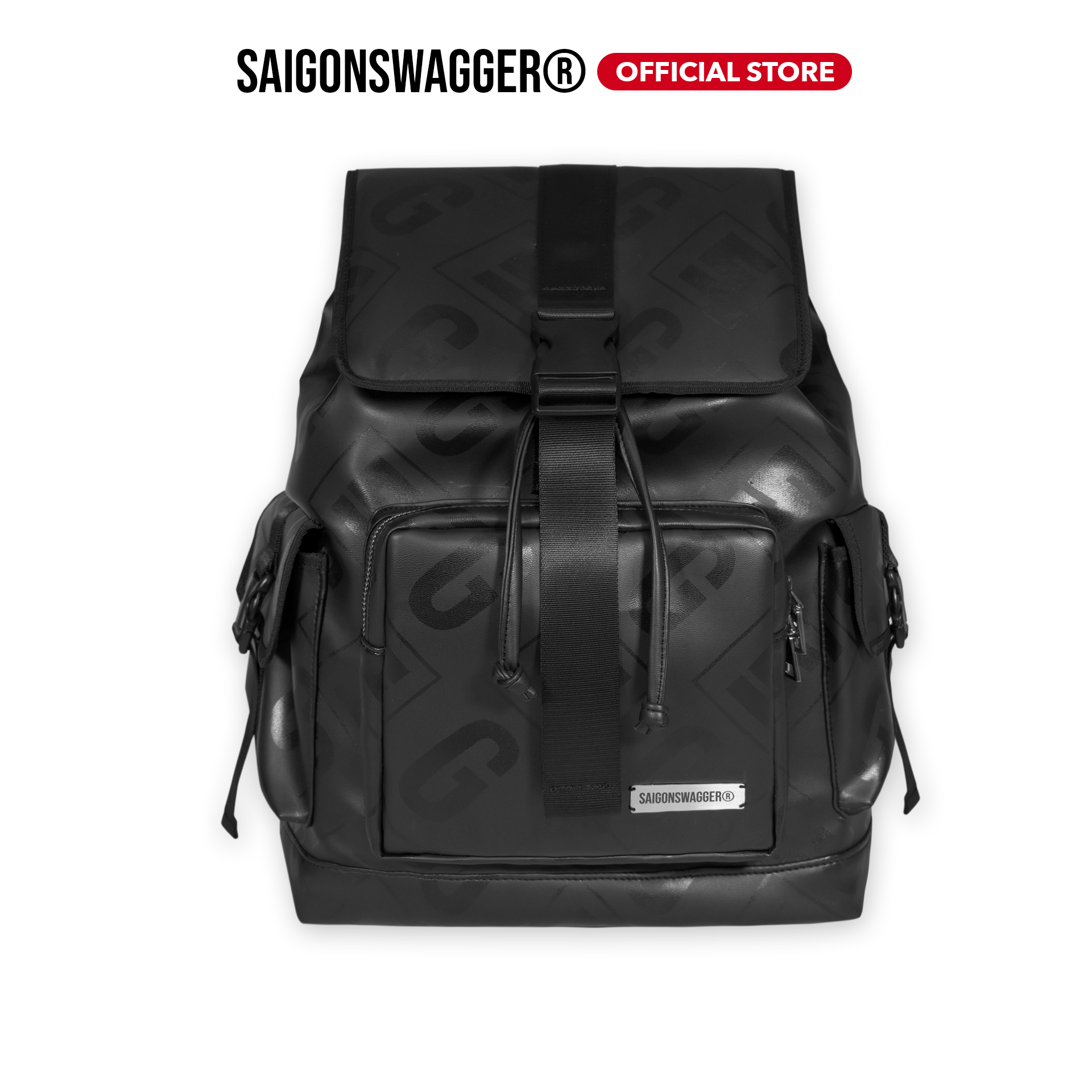 Balo Da Cao Cấp In SAIGONSWAGGER Eclipse Leather Backpack