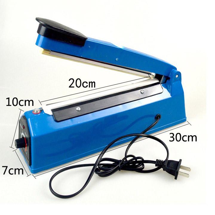 Máy hàn miệng túi dập tay ( máy ép túi nilon) zise 30cm