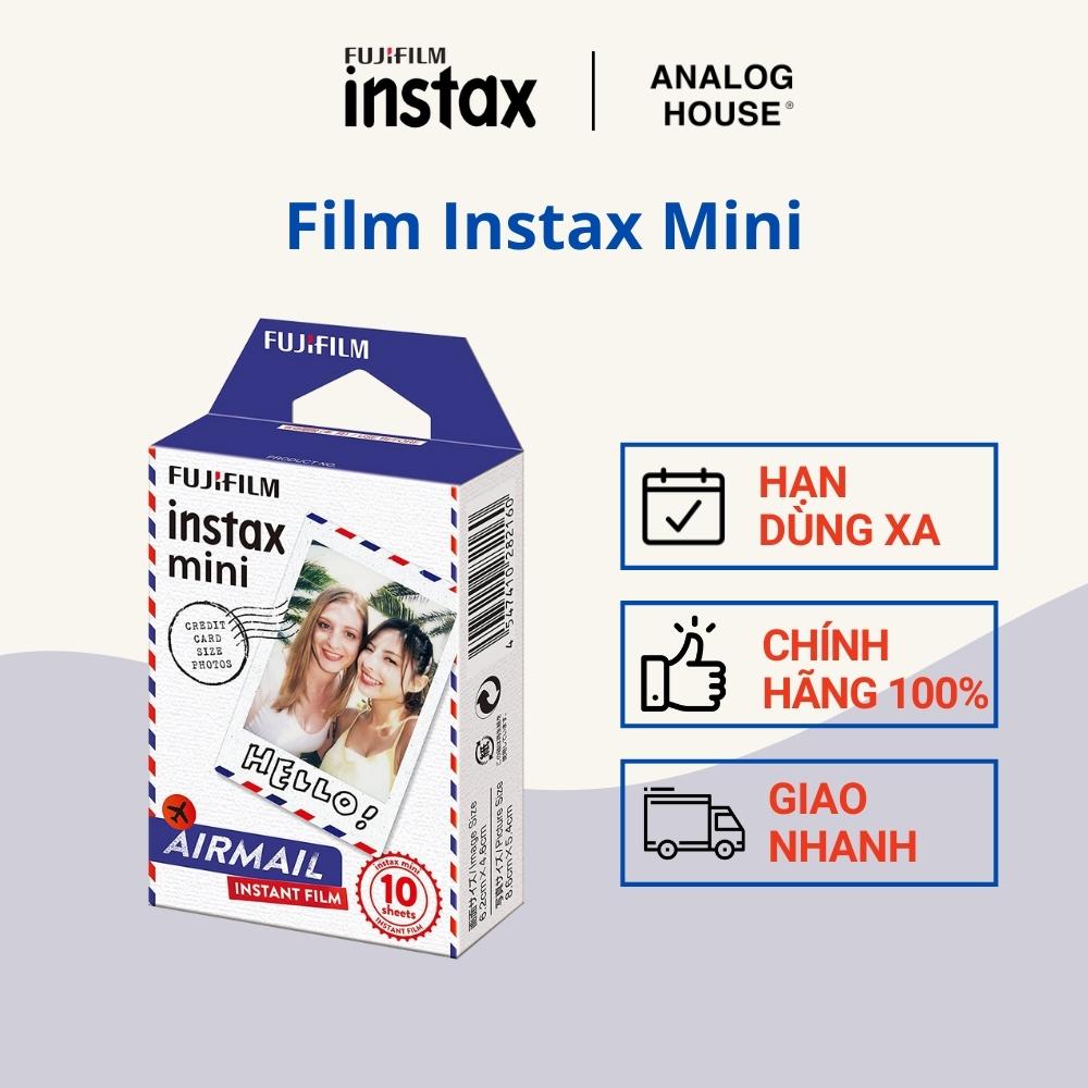 Film Instax Mini FUJIFILM - Viền Airmail - Date xa 2023-2024