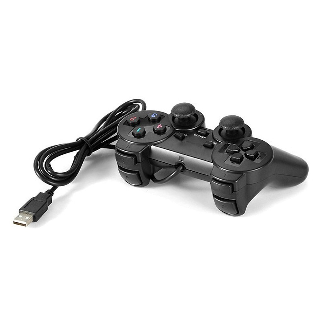 Tay Cầm Chơi Game Pc Đầu Usb Có Rung, Joystick.