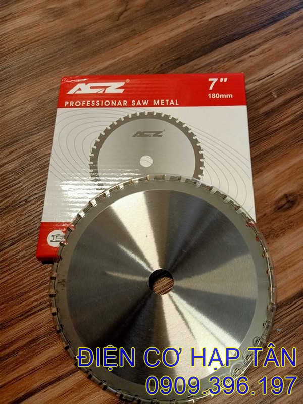 LƯỠI CẮT SẮT HỢP KIM  ACZ - 180mm