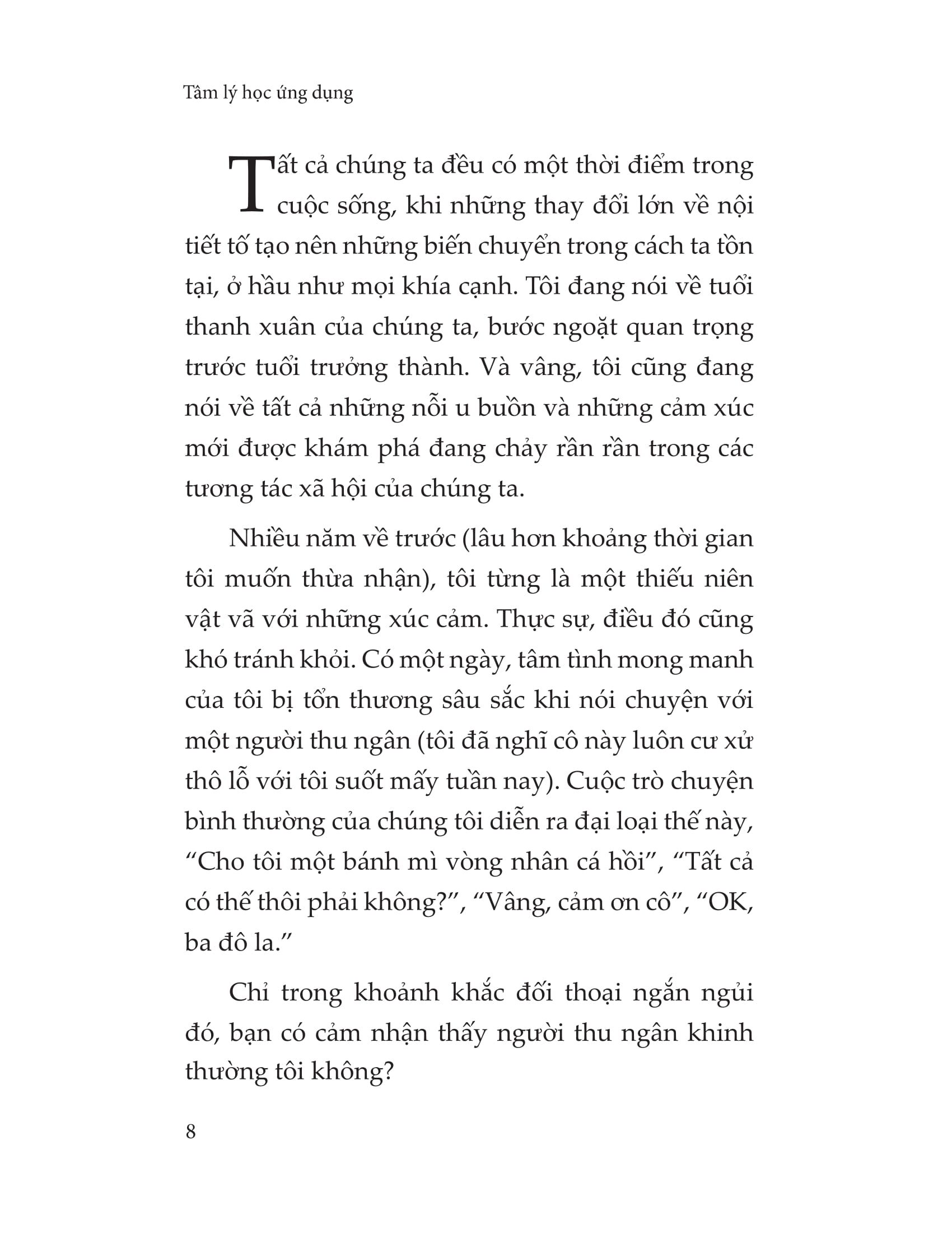Sách Fahasa - Tâm Lý Học Ứng Dụng