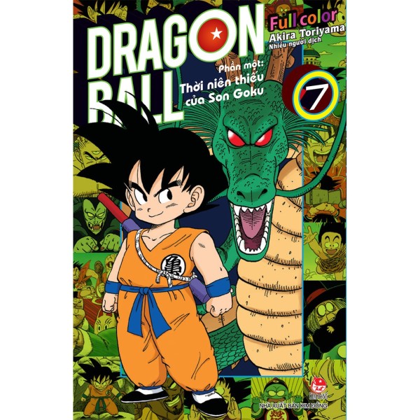 Sách - Dragon Ball Full Colo - Phần Một : Thời Niên Thiếu Của Son Goku (Tập 7)