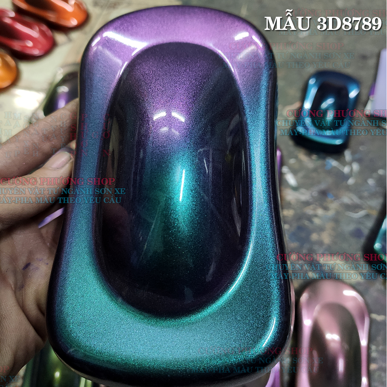 Sơn 3d đổi màu theo goc nhìn mã 3D8789