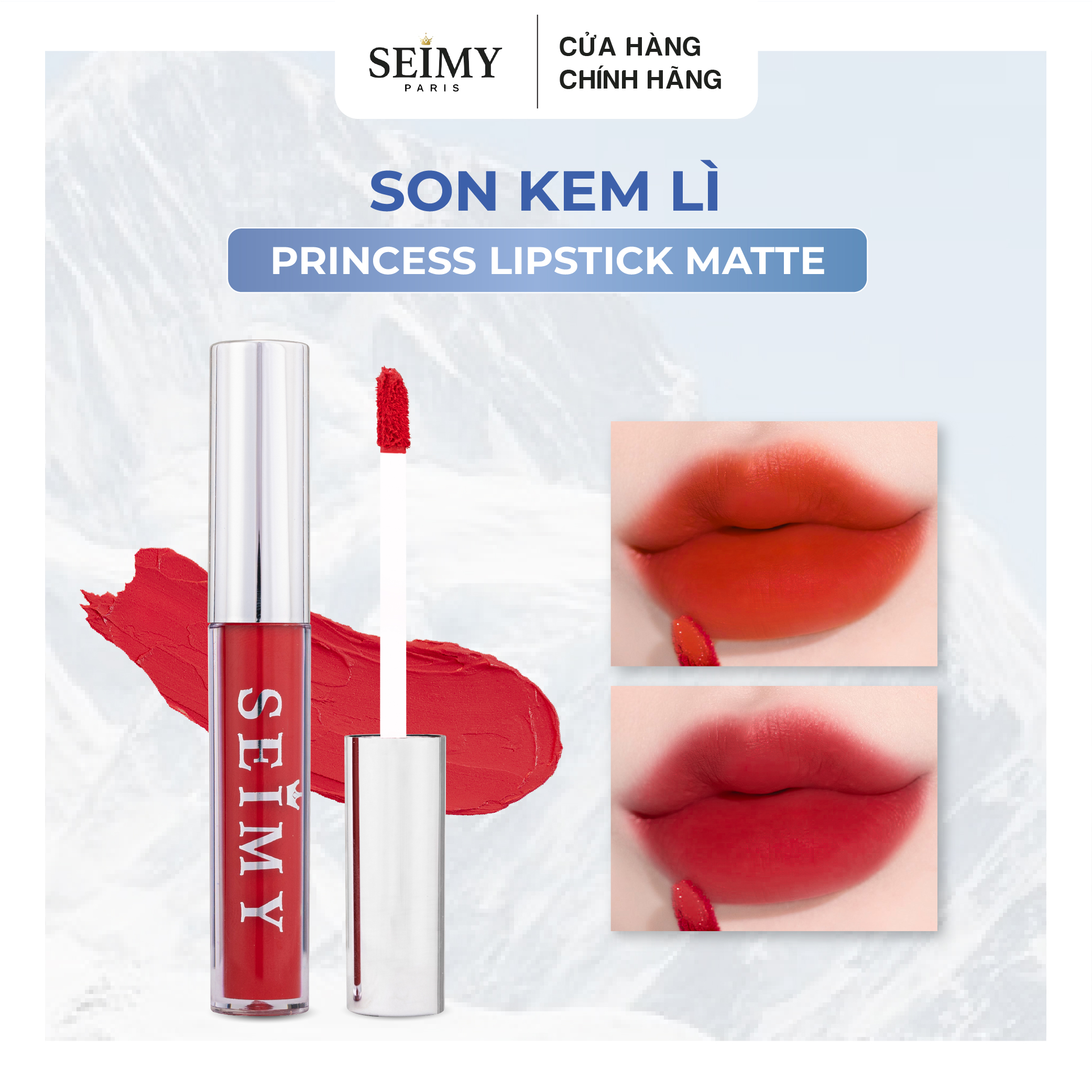 Son kem Seimy Princess Lipstick Matte 6.5ml