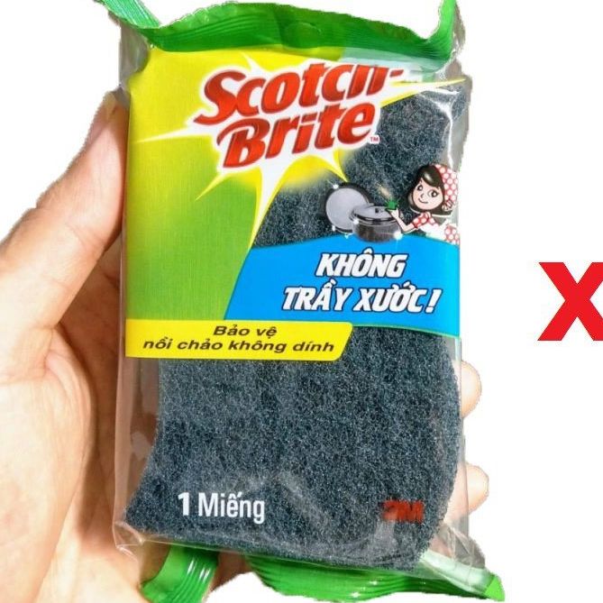 [HCM]3m cước cọ rửa không trầy có mút gói 1 miếng