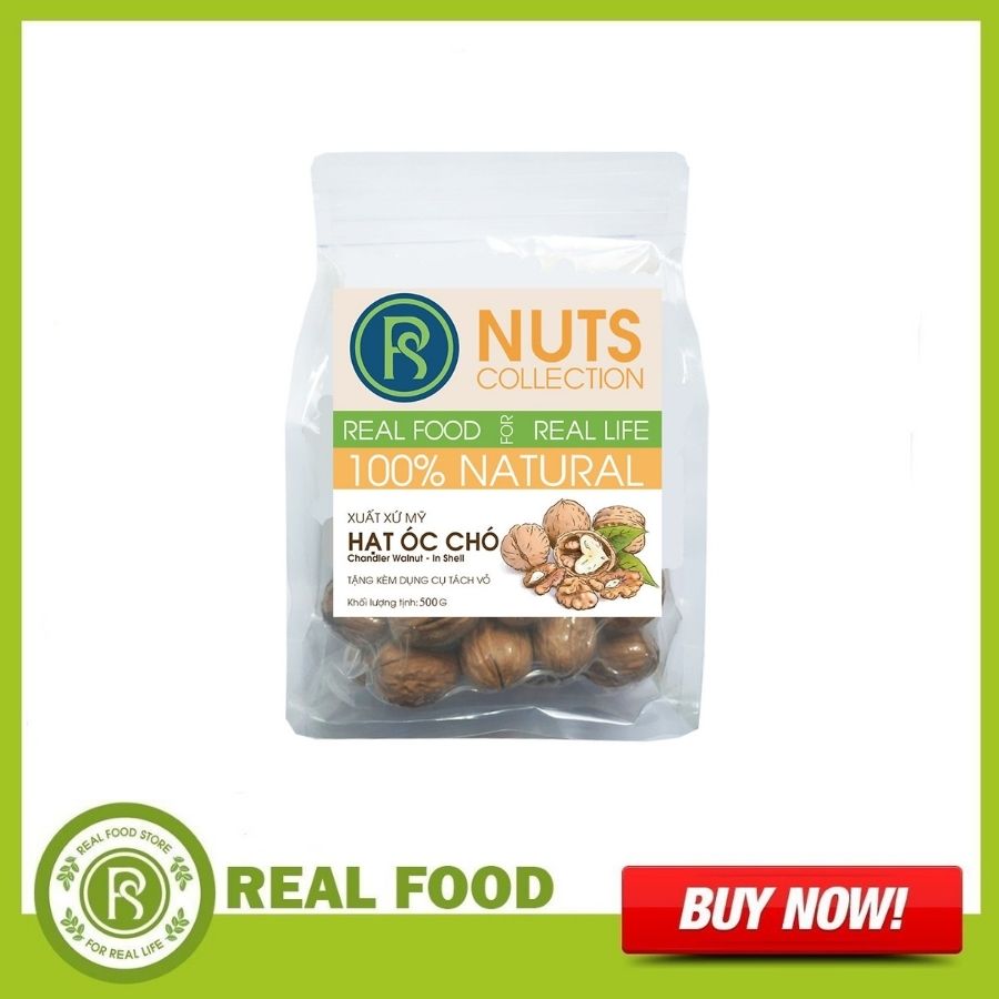 Hạt Óc Chó Vàng REAL FOOD