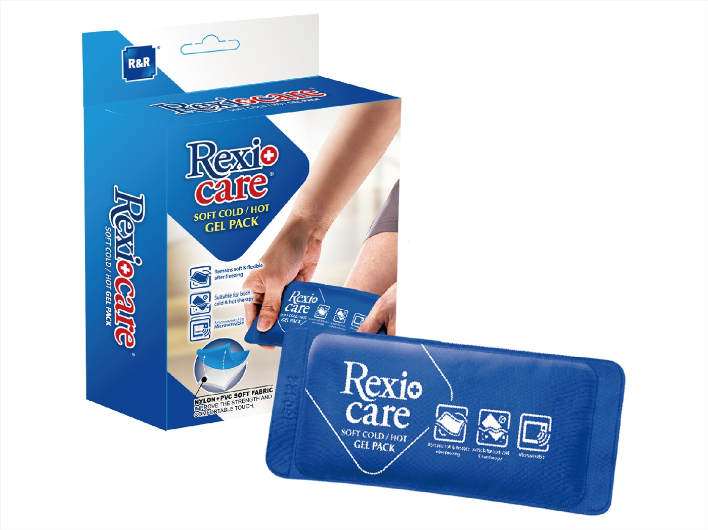 Túi chườm nóng, lạnh Taiwan Stanch R&R Rexicare Soft Cold/Hot Gel Pack Túi nhỏ