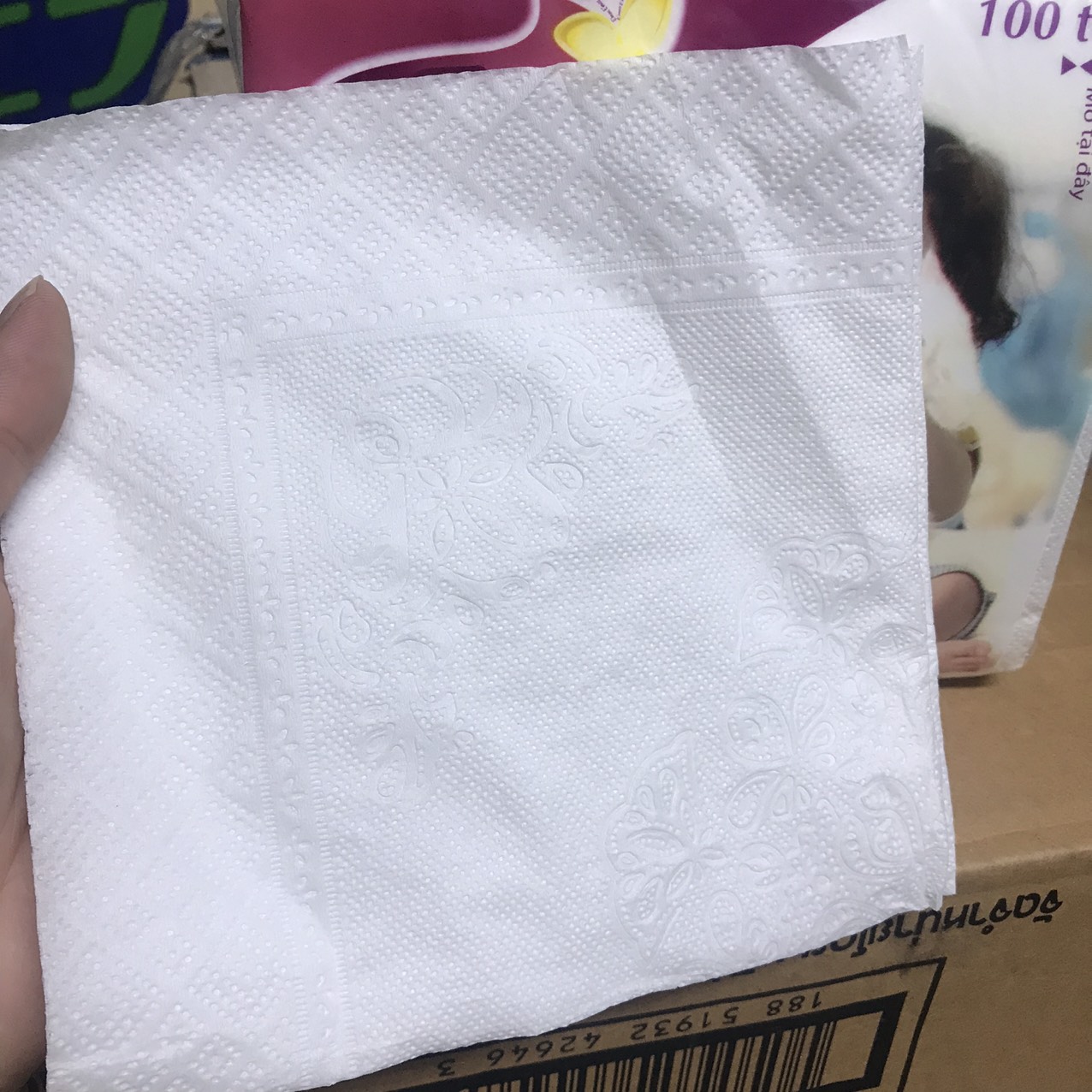 Giấy vuông Emos 100 Tờ