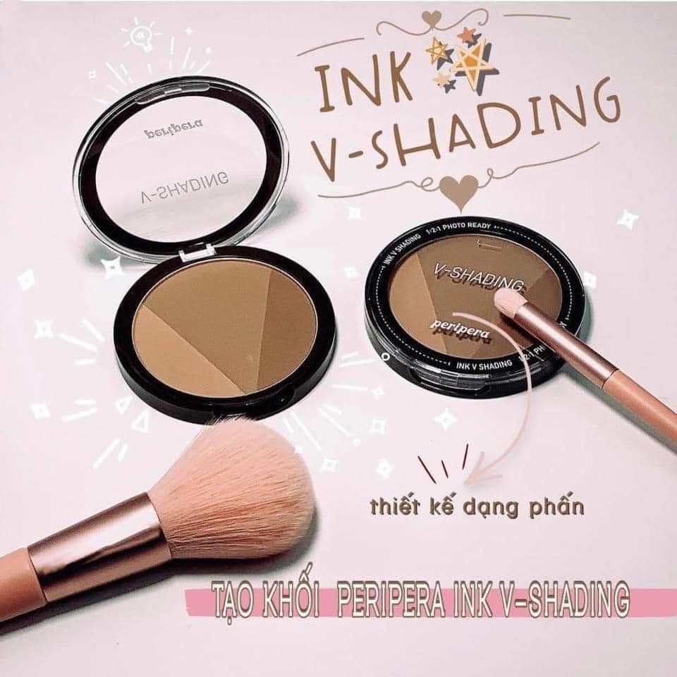 Phấn Tạo Khối Peripera Ink V Shading 9.5g [01- 02]
