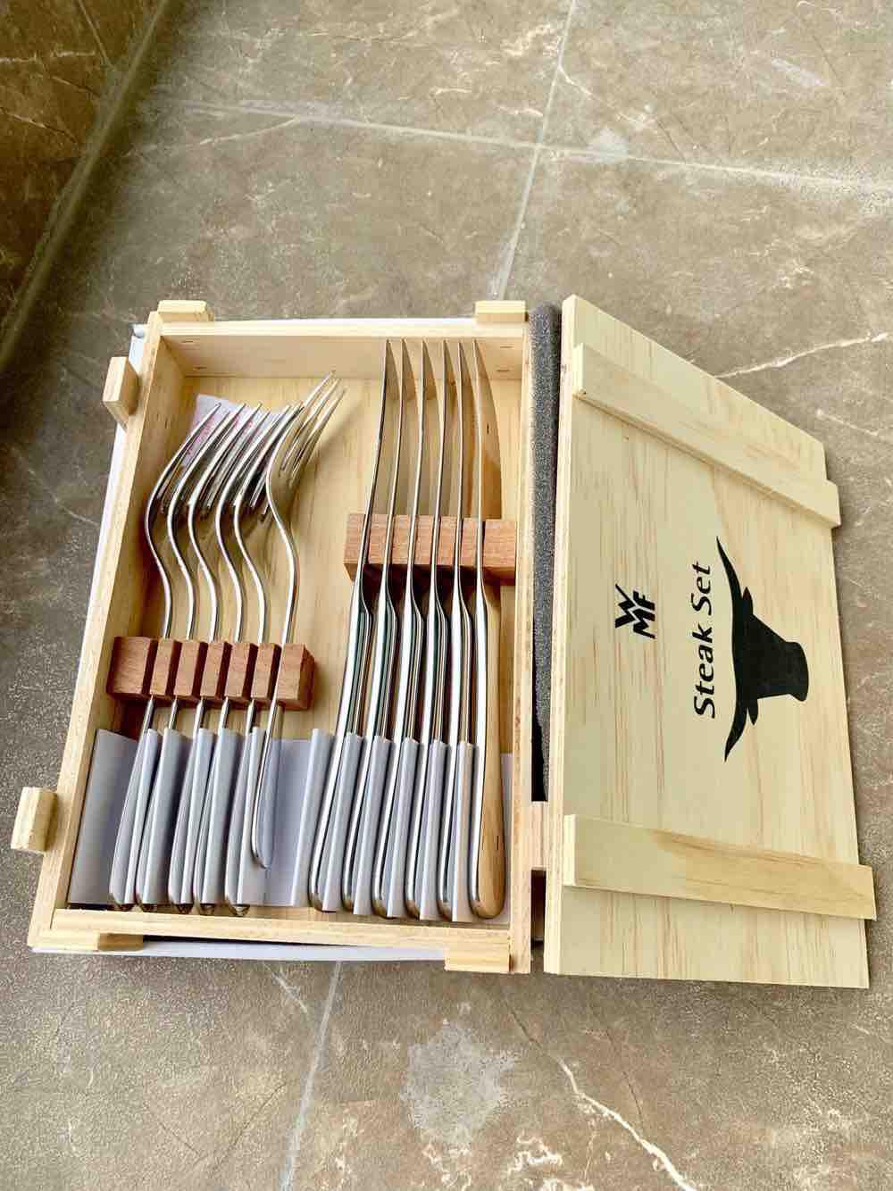 Set dao, dĩa wmf steak