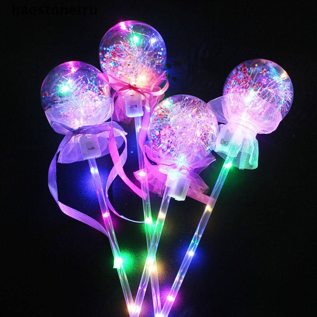 Gậy công chúa đèn led phát sáng siêu đáng yêu (có sẵn pin)