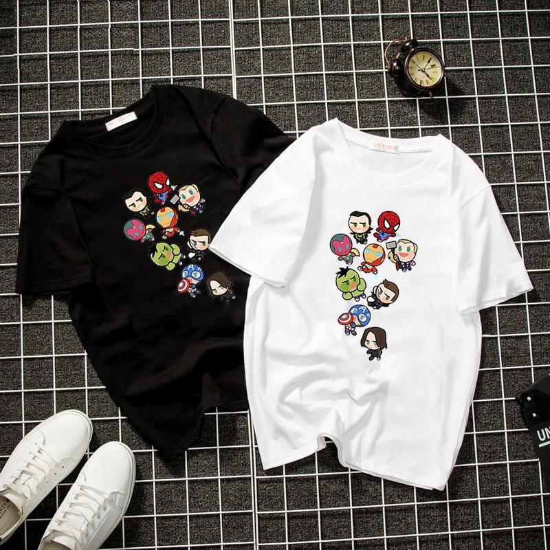 [Hoàn Tiền 15%] Áo thun unisex chibi siêu dễ thương 2019T865
