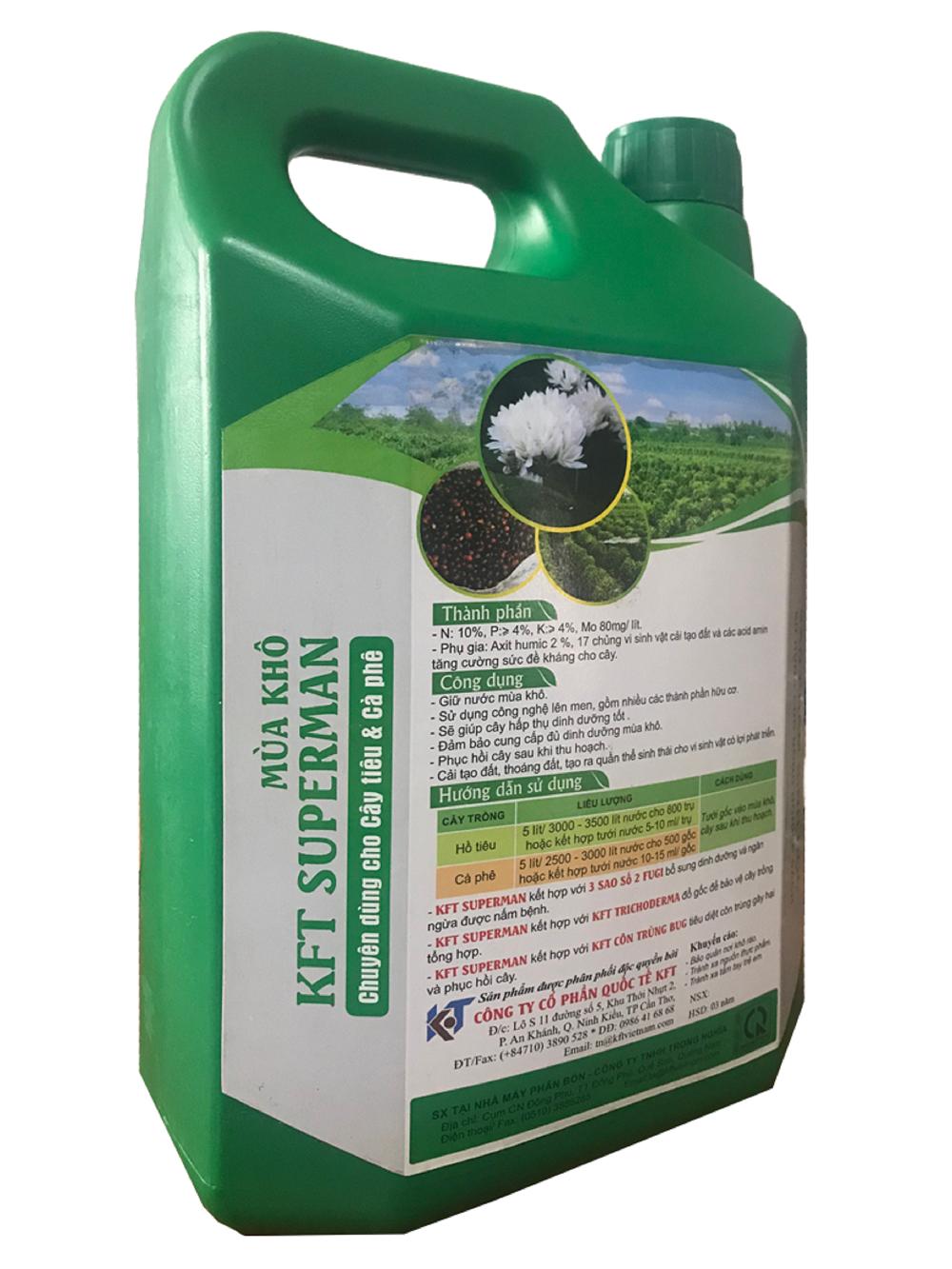 Phục hồi cây sau thu hoạch - SPERMAN 5L