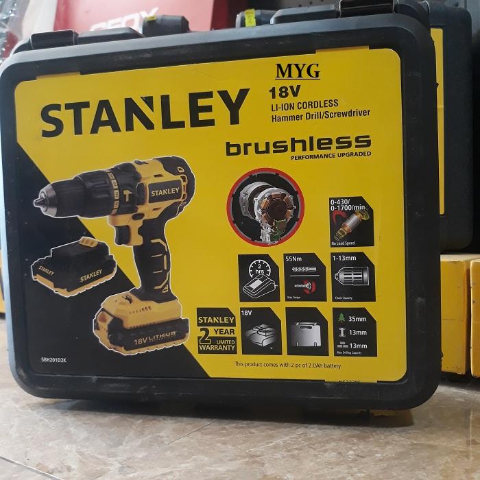 Máy khoan động lực dùng pin Stanley SBH201D2K