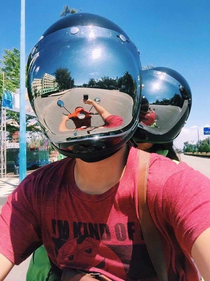 [HCM]Kính bubble gắn mũ 3/4 [ Sản phẩm không bao kèm mũ ]
