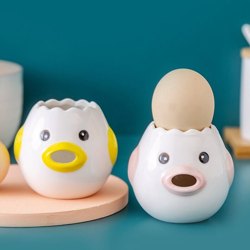 Tách lòng đỏ trứng hình gà con xinh xắn