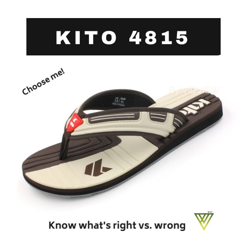 [KITO]Dép Kẹp Nam&Nữ Model 4815 แท้จริง Kito Thái Lan (Size36-43)