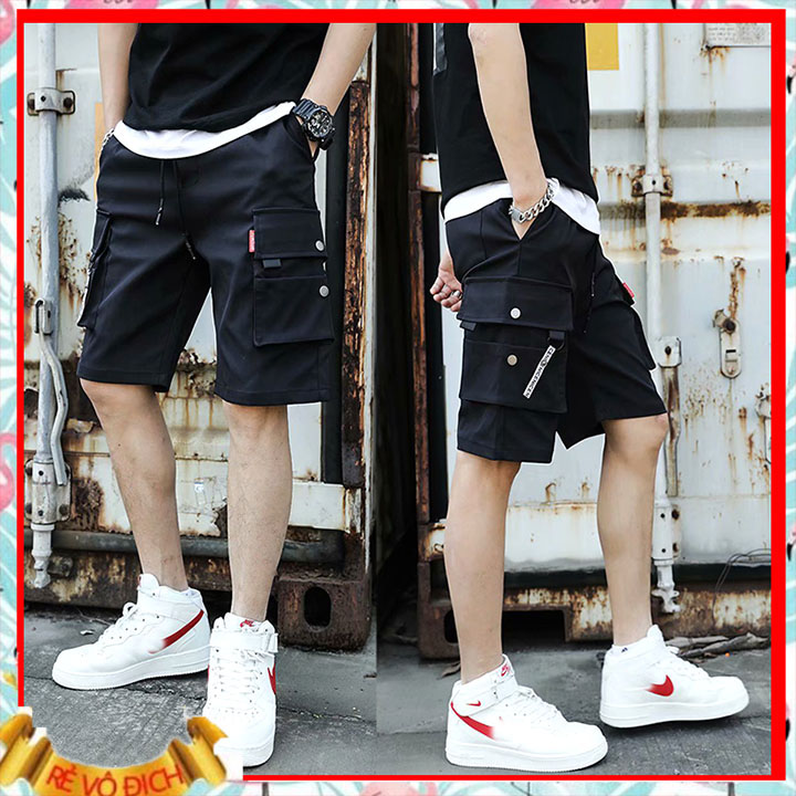 ?? XẢ KHO ??Quần short kaki túi hộp khóa dây cúc đơn giản cho nam và nữ/Quần Short Kaki Nam Quần đùi nam tui hộp co giãn đủ size thoáng mát hợp dáng dễ dàng phối đồ S0