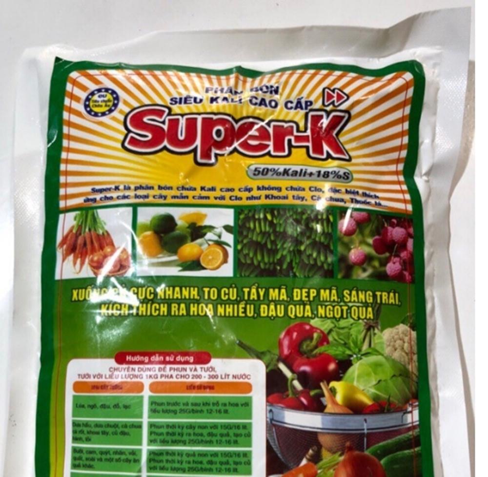 PHÂN BÓN SIÊU KALI CAO CẤP SUPER-K