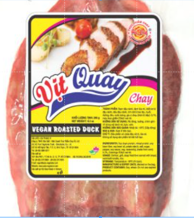Vịt quay chay âu lạc 240g/500g