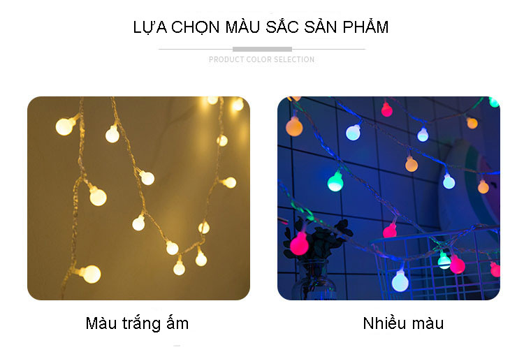 [HCM]Đèn led dây trang trí lều trại giáng sinh