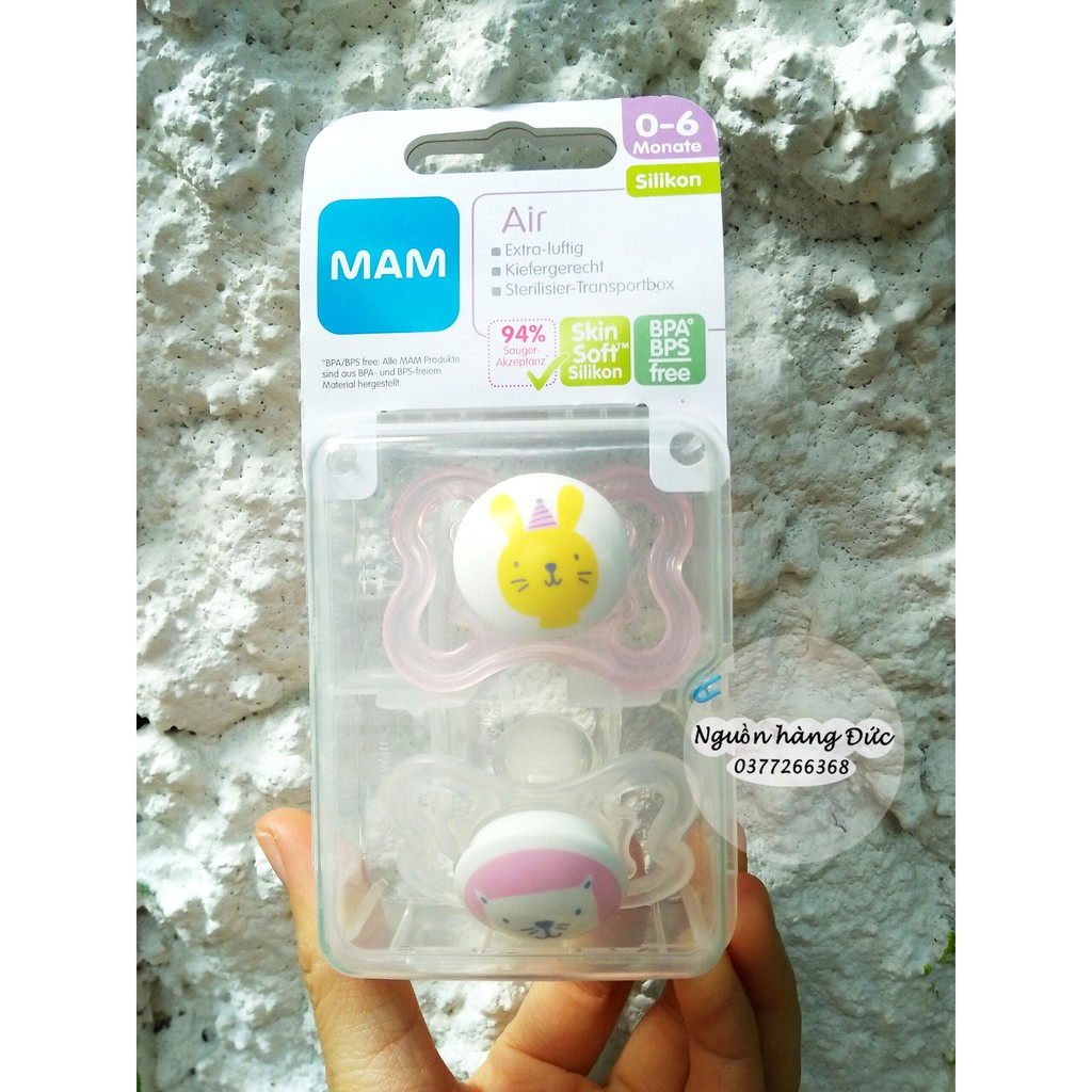 TI GIẢ MAM AIR- ORIGINAL (0-6M) - NGUỒN HÀNG ĐỨC