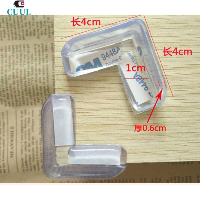 Bộ 4 cái bọc cạnh bàn Silicone