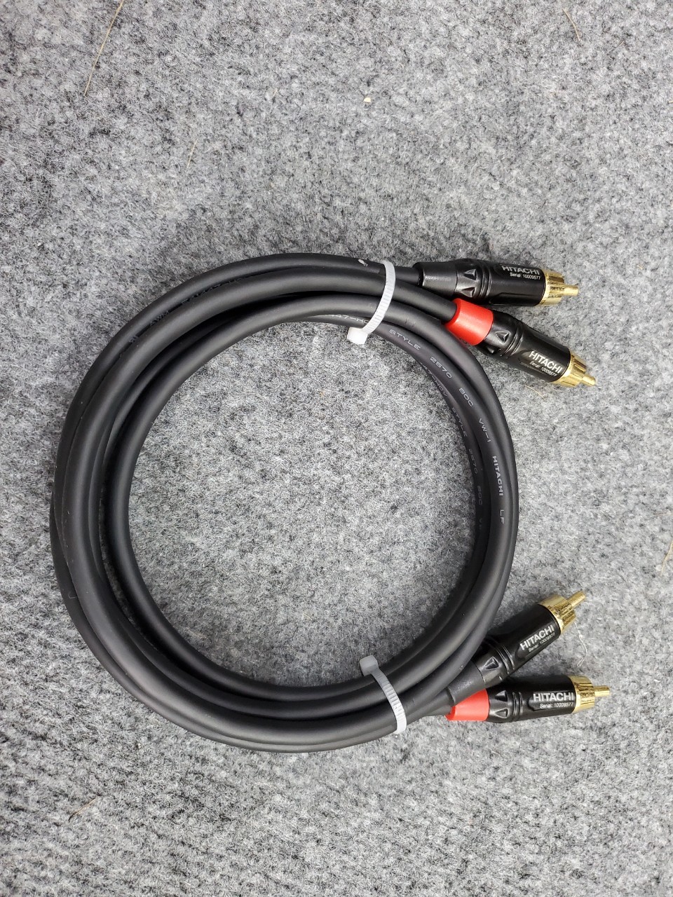 Bộ Dây AV Hitachi Bãi Nhật Bản Đen
