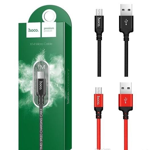 Cáp Sạc Cổng Micro Dây Dài 1m Hoco X14 Tiện Dụng