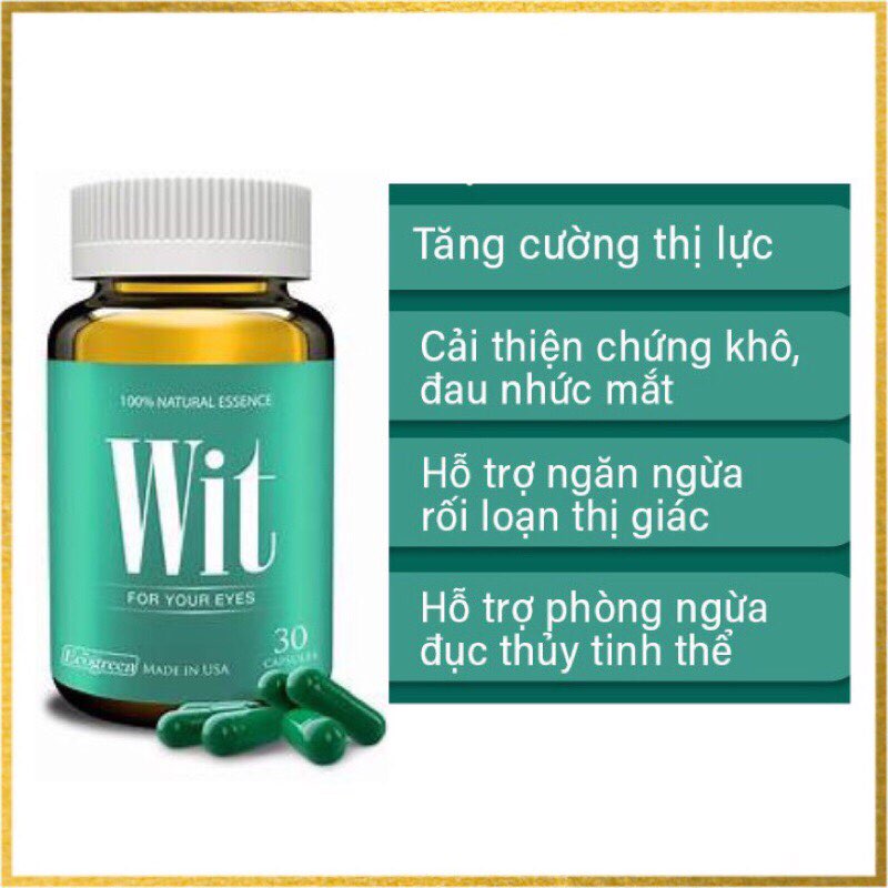 WIT 30V-CHĂM SÓC MẮT-Mua 4 tặng 1
