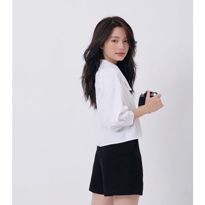 áo sơmi cổ xếp ly Elly clothing