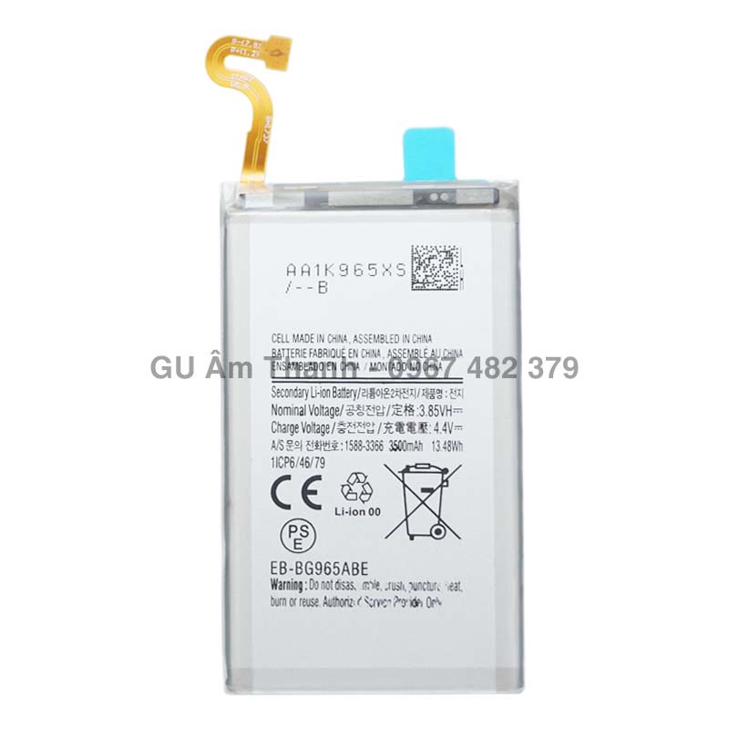 Pin thay thế cho Samsung Galaxy S9 Plus G965 SM-G965F 3500mAh Zin