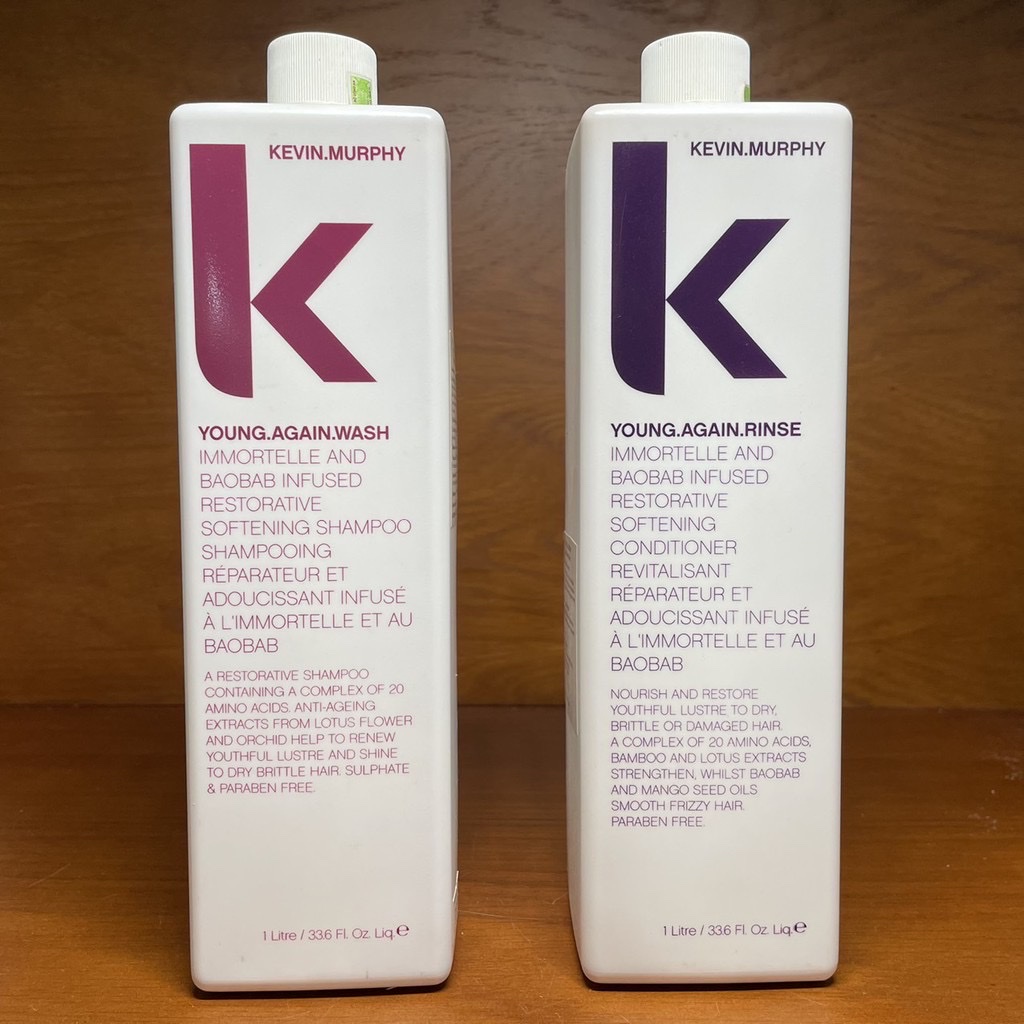 [HCM]Dầu gội xả chống lão hóa Kevin.Murphy Young Again Wash 250ml X2